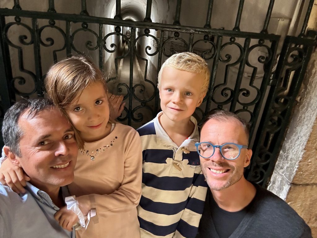Prof Joao Cabral and family