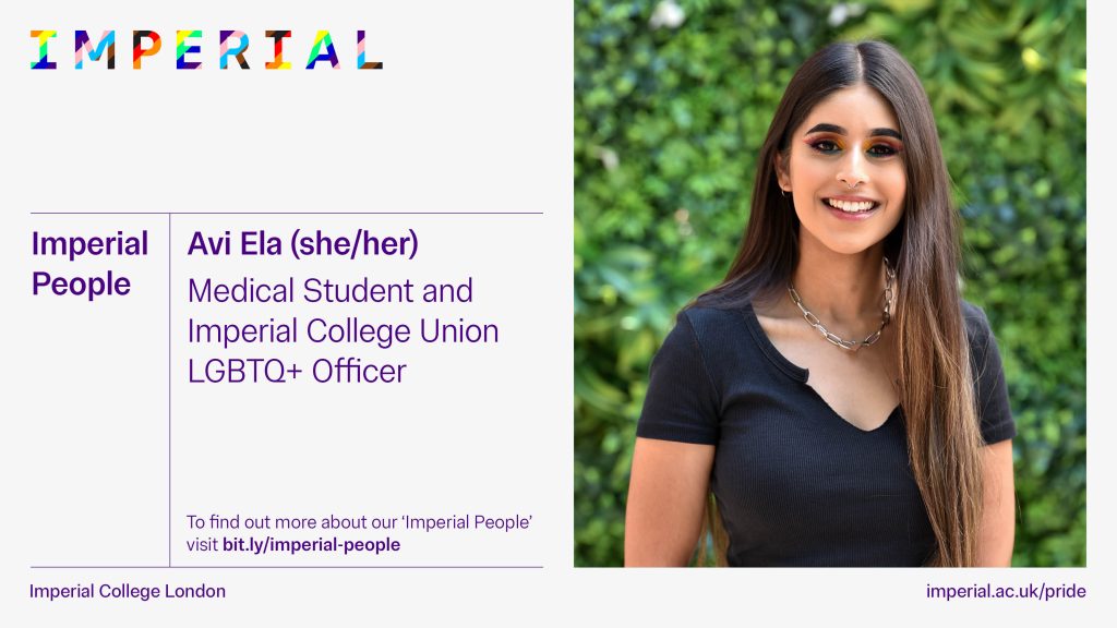 Avi Ela, Medical Student and Imperial College Union LGBT+ Officer